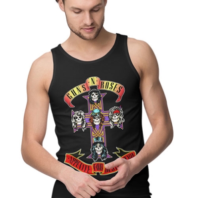 TANK TOP GUNS N ROSES ROSECROSS